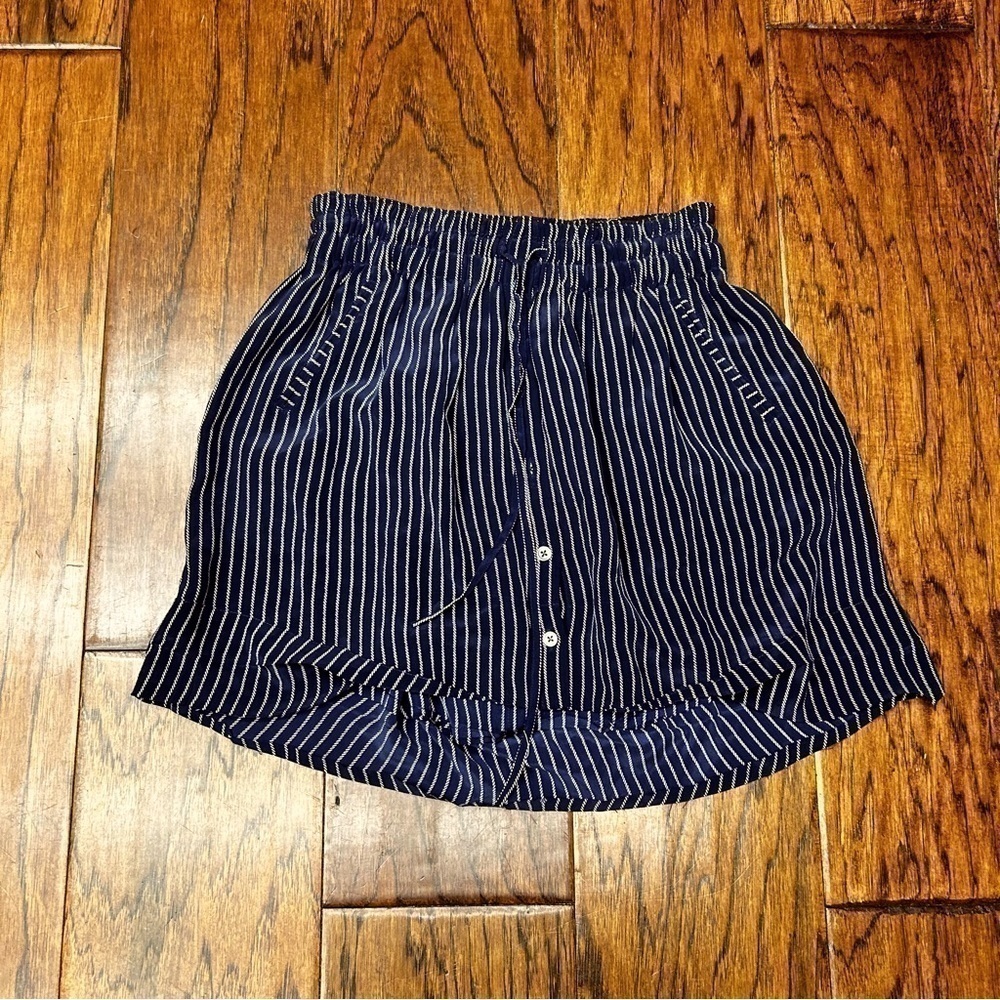 Joie women’s silk striped skirt